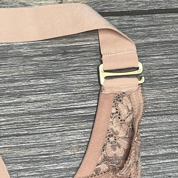 Free People Pink Lace Crop Top - Picture 8 of 16